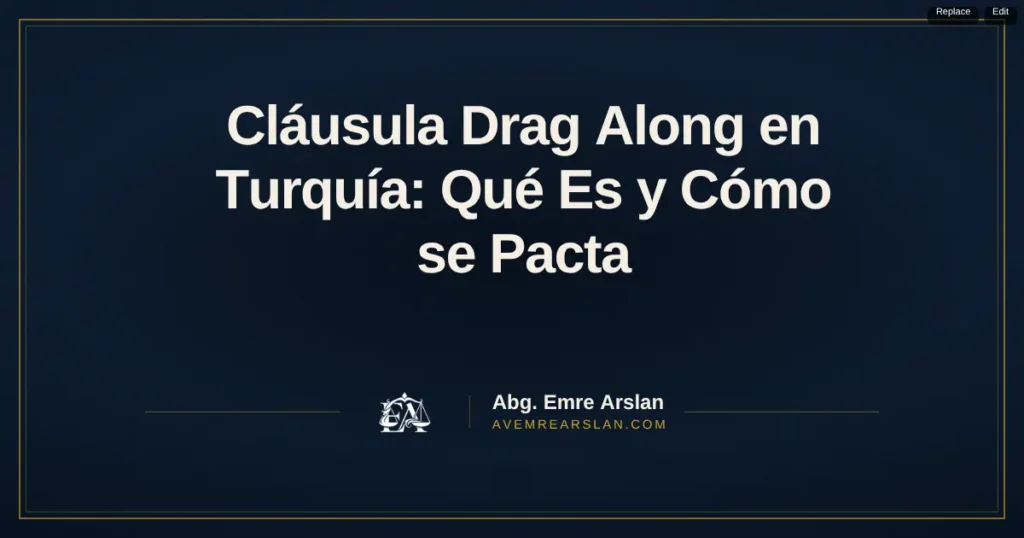 Cláusula Drag Along en Turquía: Qué Es y Cómo se Pacta